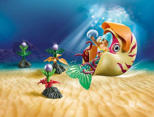 70098 Sirène Avec Escargot Des Mers Playmobil - vue 4