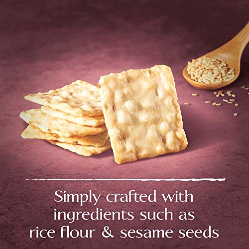 Back To Nature Gluten Free Crackers, Non-Gmo Sesame Seed Rice Thins, 4 Ounce #TOP2