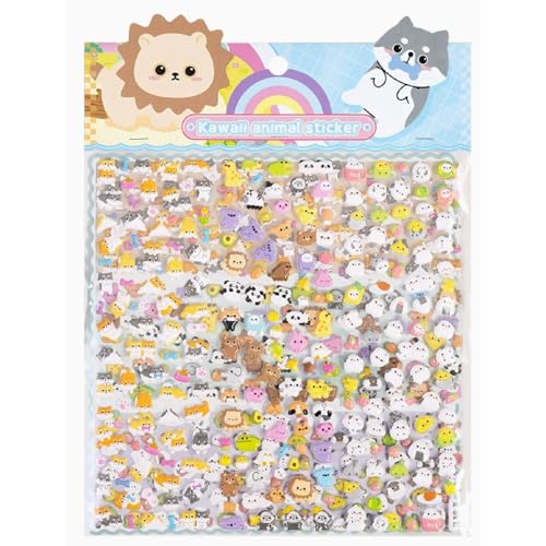 Yoiumicy ������ՂɂՂɃV�[�� 3D���̃X�e�b�J�[ ���킢�� �X�}�z�P�[�X����p �|�b�v�V�[�� �蒠�p�X�e�b�J�[ ���ق��� �f�R�V�[�� �L���L�� �q�� ���̎q DIY�p �蒠�E�����E�X�}�z�P�[�X�E�A���o������p (��d�w3D���̃X�e�b�J�[A)