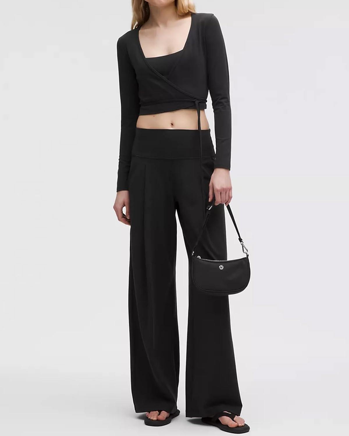 SUUKSESS Women Casual Palazzo Pants with Pockets 2025 High Waisted Lounge Wide Leg Pant - Image 2