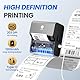 Phomemo M221 Etikettendrucker Satz - Thermo Bluetooth Etikettendrucker Beschriftungsgerät Labledrucker,für Barcode,Einzelhandel,Büro,kleine Unternehmen,für Android & iOS & PC- Grau
