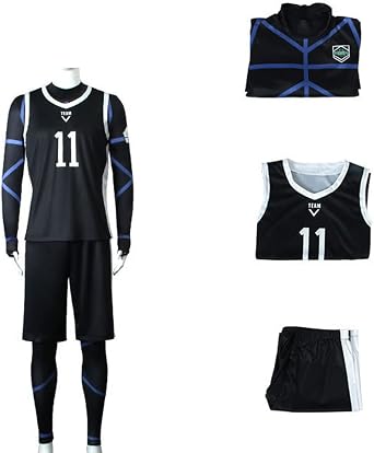 Blue Lock Cosplay Costume Bluelock Anime Jersey Basketball Clothing Sportswear for Men