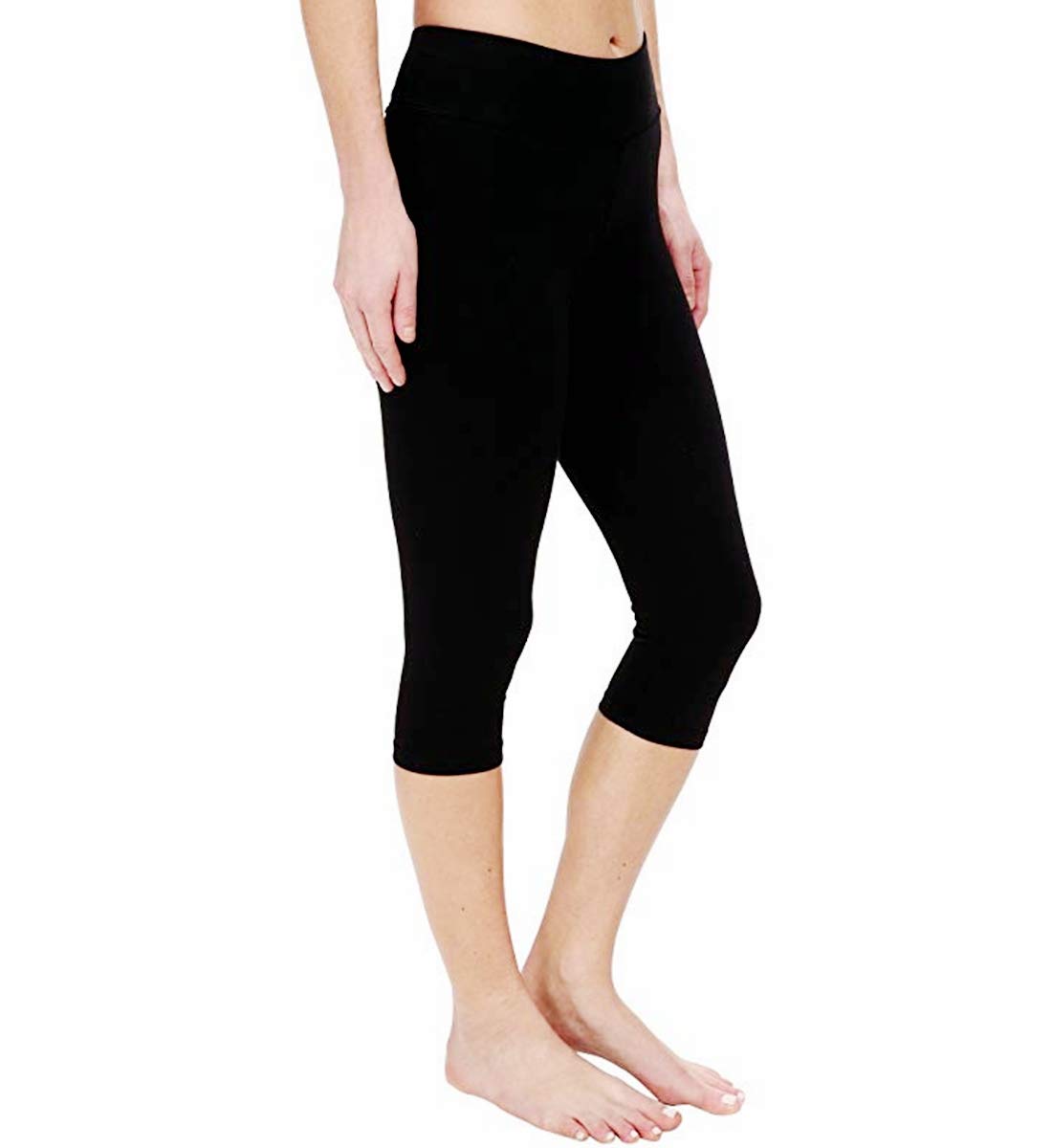 Aqua Holic Swimwear Capri for Women(Black -Small)