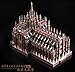 Microworld 3D Metal Puzzle Milan Cathedral Duomo di Milano Model Kits J045-C DIY 3D Laser Cut Assemble Jigsaw Toys