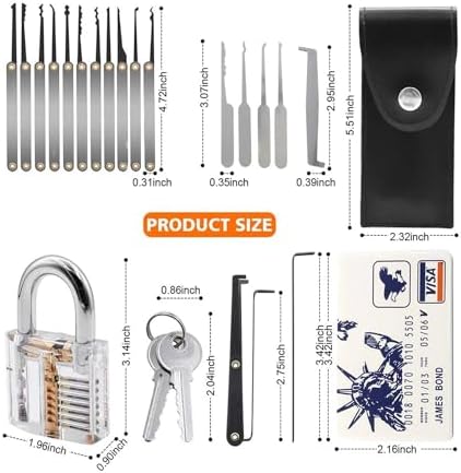 Combination Padlock Set Commercial Grade Lock 1175L00HSS | Heavy Duty Resettable Combination Padlock for Construction Sites, Gates, Tools, Storage, Pick, Fences, 2-1/4-inch - 2