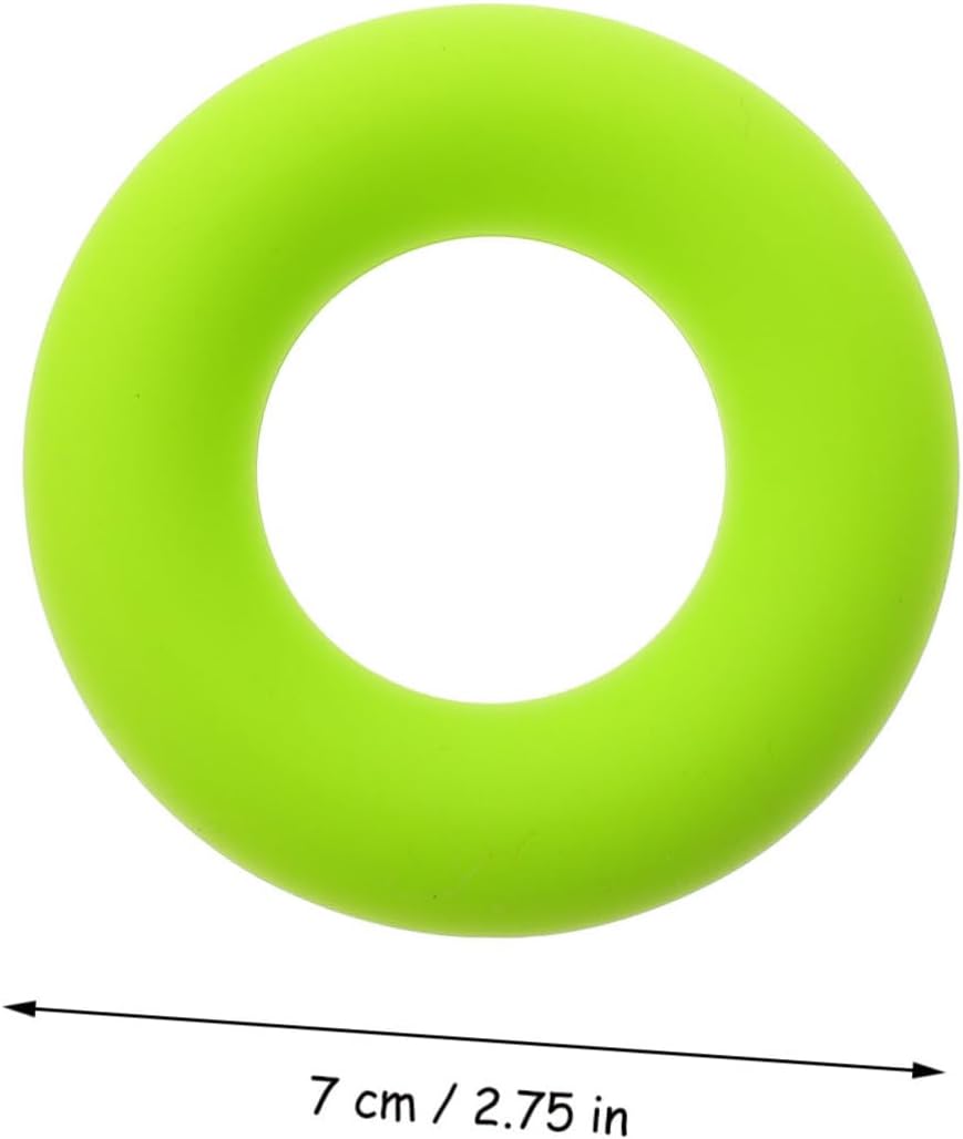 VALICLUD Silicone Hand Grip Balls Set Finger Exercise Rings for Strength Training Stress Relief and Hand Fitness for Adults and Therapy Sessions