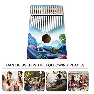 BIENKA 6 pièces 17 Touches Pouce Piano Bois Kalimba Doigt Piano Instrument Jouets éducatifs for Enfants Adultes Piano - Les Beatles, Paul McCartney, John Lennon, RIngo Starr, George Harrison BIENKA 6 pièces 17 Touches Pouce Piano Bois Kalimba Doigt Piano Instrument Jouets éducatifs for Enfants Adultes Piano – Image 7