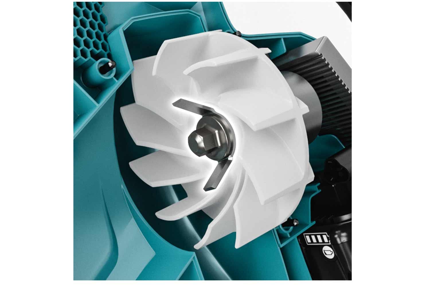 Makita DUB187T002 Akku-Laubsauger/-bläser LXT 18V 4,2 m³/min, 1168 x 164 x 416 mm
