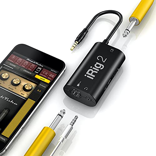 IK Multimedia iRig 2 portable guitar audio interface, lightweight audio adapter for iPhone and iPad with instrument input and headphone/amplfier outs by IK Multimedia - Image 4