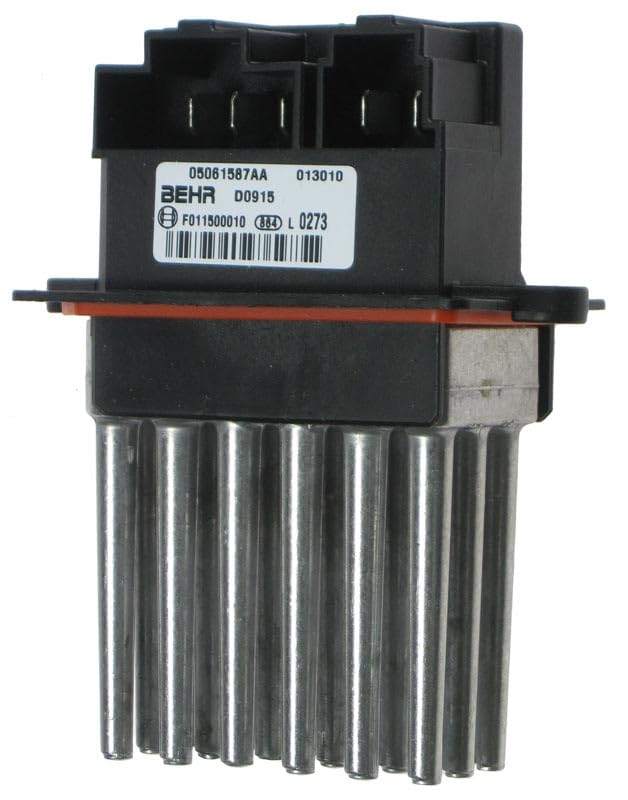 Image of TRQ Front Blower Motor Resistor Compatible with 300 / Aspen /Caravan /Charger /Commander /Durango /Grand Caravan /Grand Cherokee /Liberty /Magnum /Pacifica /Town & Country /Voyager