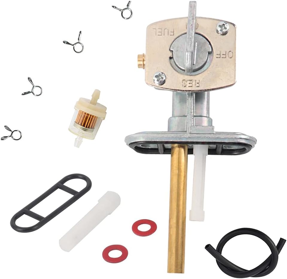 Fuel Valve Shut Off Petcock Tank Switch Fits For Yamaha TTR 90 125 225 230 250 Bear Tracker Big Bear Bruin Grizzly Raptor Warrior Wolverine Fits For Suzuki DRZ 400 FZR 600 LT 80