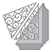 Spellbinders S4-612 Shapeabilities Filigree Side Pocket Etched Dies