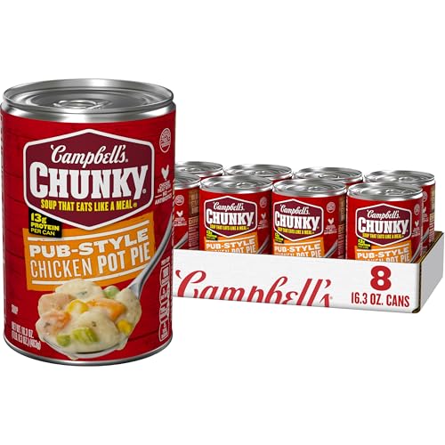 Campbell’s Chunky Soup, Pub-Style Chicken Pot Pie Soup, 16.3 oz