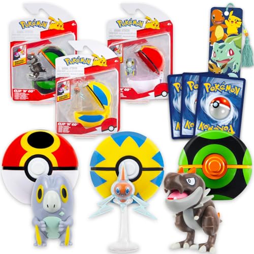 Pokemon Clip 'N' Go 3-Pack Bundle