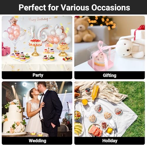 Moldes desechables para tartas y repostería en forma de corazón 7
