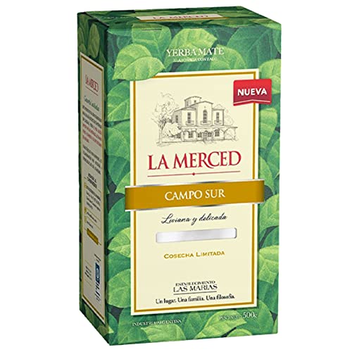 La Merced Yerba Mate Campo Sur 500g - El tiempo de maduración es de 12 meses - Yerba Mate Argentina Cover
