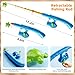 NIPLOOOW Magnetic Fishing Game Pool Toys for Kids 3-5, Water Table Bathtub Kiddie Party Toy with Pole Rod Net Plastic Floating Fish, Outdoor Toys for Boys Girls Kids Age 3 4 5 6 7 8 Year Old