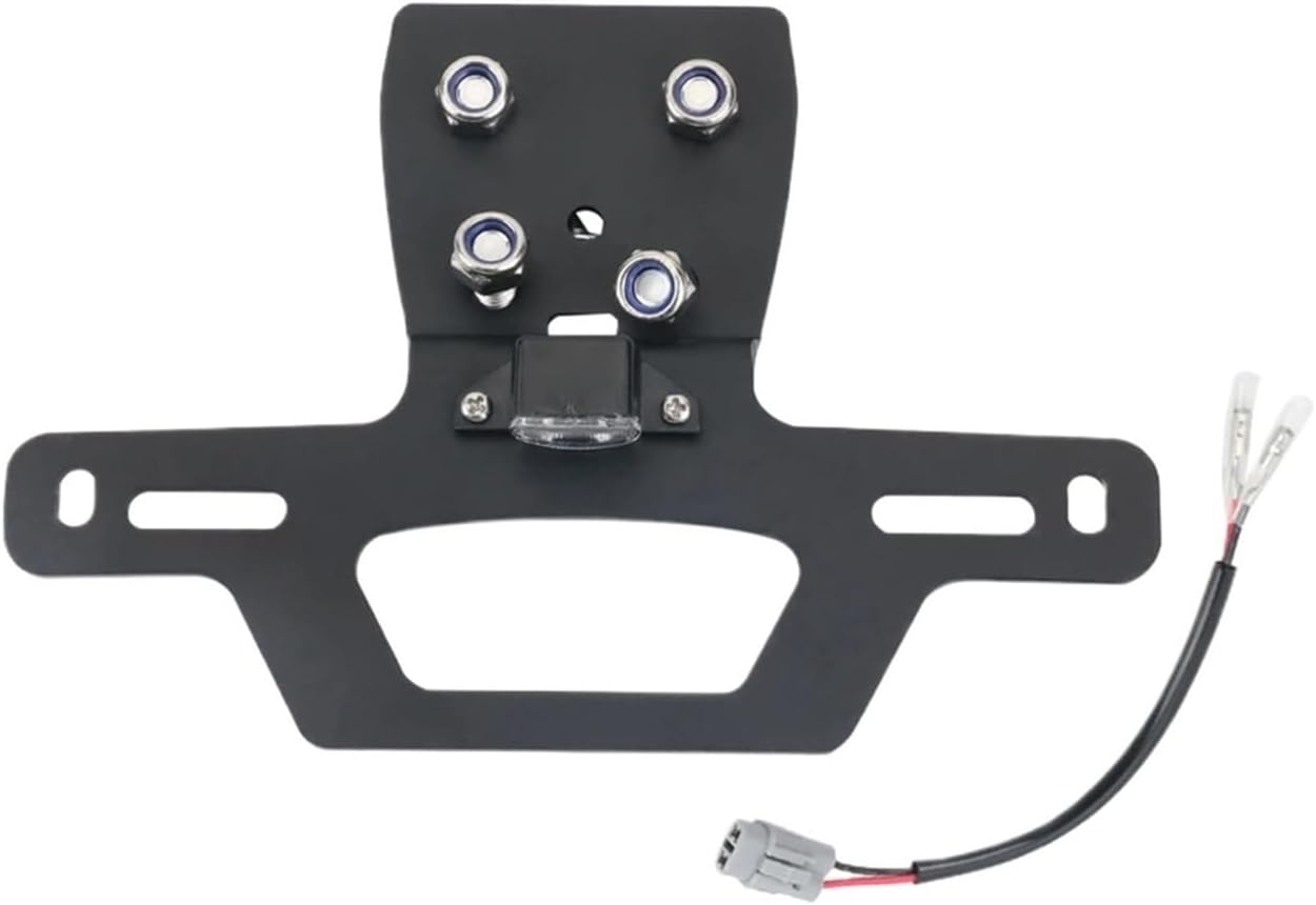 LeosHi Compatible with ZX-4R ZX-4RR ZX-25R Motorcycle Tail Frame Bracket LED Light Eliminator(Type B)
