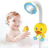 SUNWUKING Bath Shower Head for Kids - Baby Bath Toys Electric Shower Baby Bathtub Toys Baby Bath Shower Head Electric Preschool Bath Toys for Toddler Shower Toy Shower Head for Baby Gift
