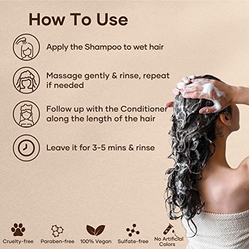 Botanic Hearth Hair Loss Shampoo And Conditioner | For Hair Growth | Volumizing & Thicking Formula| With Biotin, Tea Tree, Jojoba & Vitamin E | Sulphate Free | Hair Care Set 16 Fl Oz X 2 #TOP3