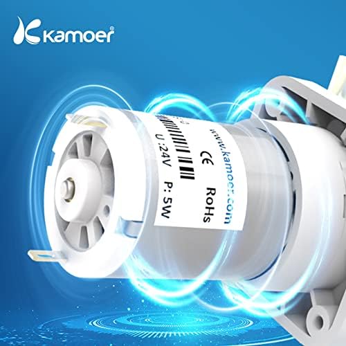 Kamoer KPHM600-SW3B17 600ml/min high flow rate peristaltic pump 12V DC brush motor liquid dosing pump BPT tube