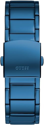 Vista 4 de GUESS Reloj multifunción con esfera expuesta en tono dorado