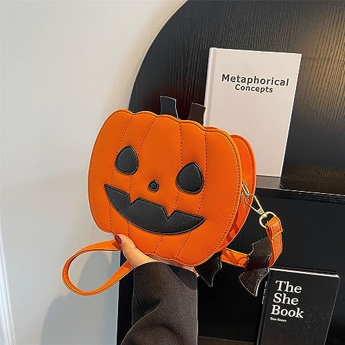 Small Spooky Pumpkin Purse - Halloween Crossbody Bag for Women, Stylish and Fun Halloween Accessories4