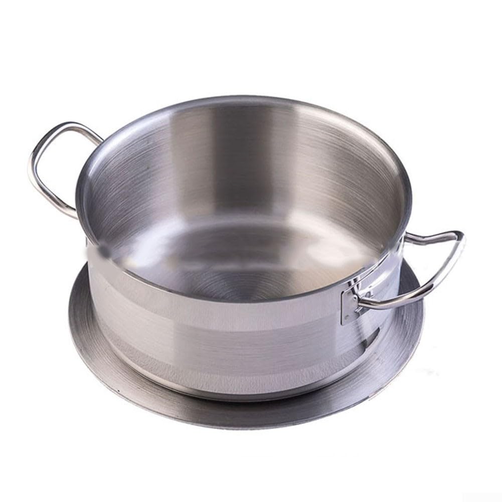 Piastra per diffusore di calore Piastra a induzione in acciaio inox Adattatore per diffusore a induzione elettrica Piastra convertitore a induzione (E)