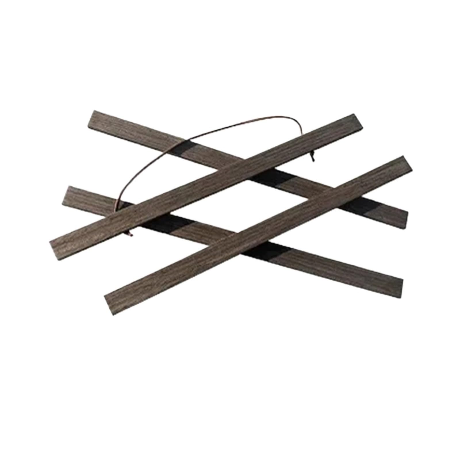 4pcs / 1 Set Poster Frame Hanger Wooden Hanging Picture Easel Stand Teak Pine Photo Scroll Wall Art Decoration For Posters Photos(Black Walnut Wood)