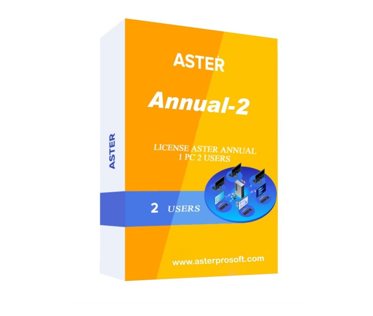 ASTER Annual 2 Workplaces, MS Windows 7/8/10/11/ (2-User 1PC) Annual Subscription 1-Year (Email Delivery No CD)-image-13