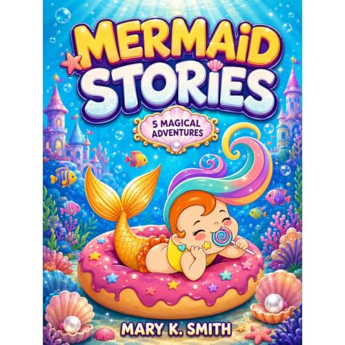 Mermaid Stories Audiolibro Por Mary K. Smith, Hey Sup Bye Publishing arte de portada