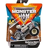 Monster Jam 2021 Spin Master 1:64 Diecast Monster Truck with Wheelie Bar: Ruff Crowd Monster Mutt...