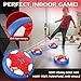 Spider Hover Soccer Ball Toys Set for Kids, 2-in-1 Rechargeable Toddler Air Floating Football Toy Ball with Led Light, Indoor Sports Games Christmas Birthday for Old Boys