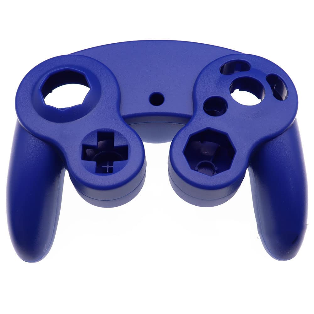 Zapasowa obudowa uchwytu obudowa obudowa etui do NGC Gamecube kontroler gier uchwyt ochronny futerał (niebieski)