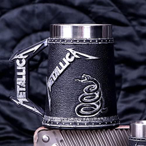Metallica Beer Stein Tankard Stainless Steel Coffee Mug By Roil Brand (Metallica) #TOP7
