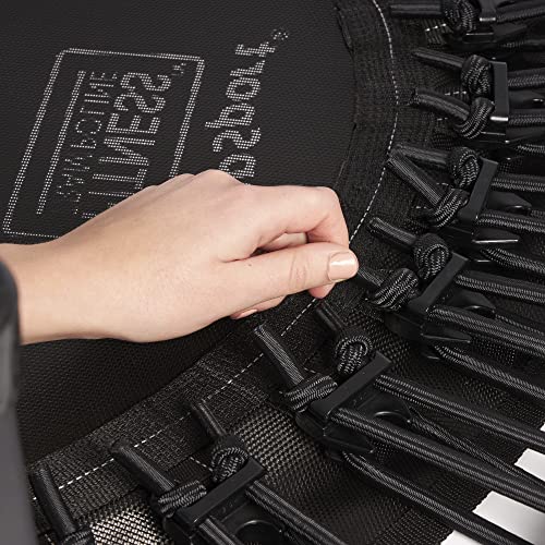 Jumpsport 200 In Home Cardio Fitness Rebounder - Durable Silent Bounce Mini Trampoline With Premium Bungees, Workout Dvd, And Online Access To Video Workouts - Safe And Gentle On The Body #TOP3