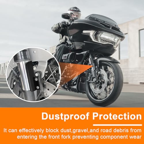 Protector de horquilla delantera con acabado premium para Touring CVO 2024 3