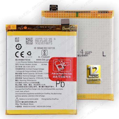Image of BLP685 Genuine Replacement for Oneplus 7 GM1901, GM1900, GM1905, GM1903 /Oneplus 6T A6010-3700mAh - with 12 Months Warranty* (Speed Orange)