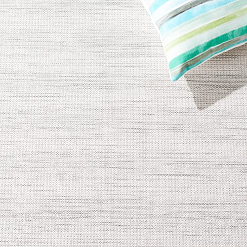 Tapete SAFAVIEH Hampton 4' x 6' Ivory y Gris miniatura 5