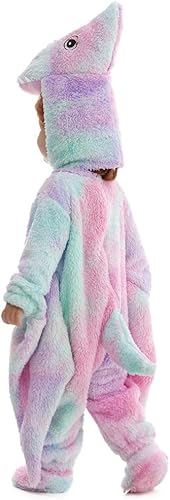 Miniatura 10 de HSCTEK Disfraz de dinosaurio para bebé, disfraz de triceratops para bebés, niñas y niños, disfraz de Halloween para bebés recién nacidos de 12 a 18