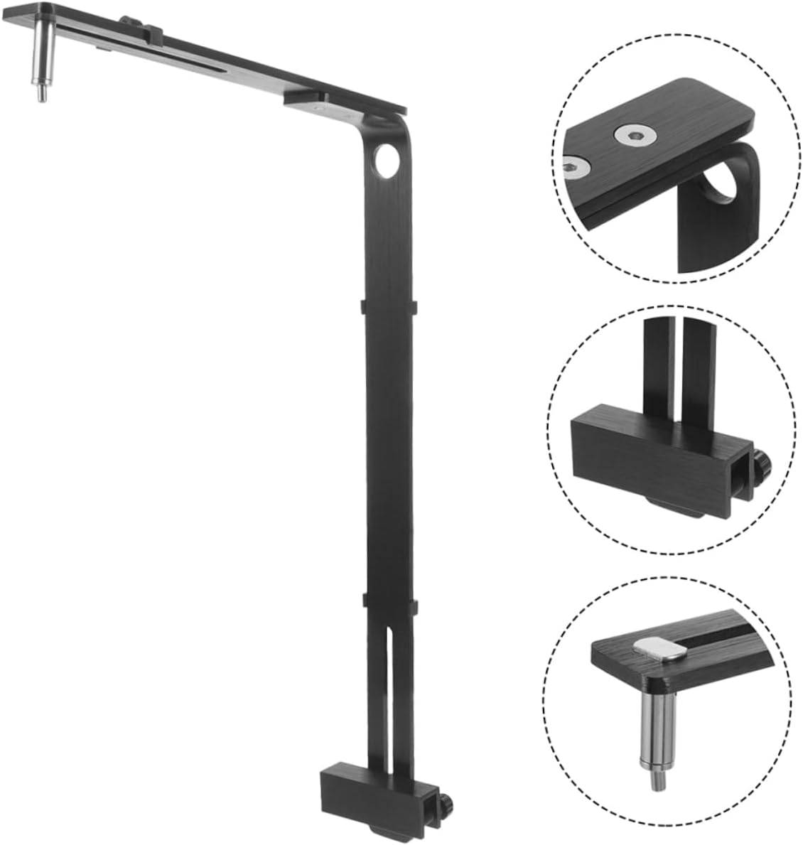 MERRYHAPY 2pcs Aquarium Light Bracket Holder Sturdy Riser for Fish Tank Lighting Easy Installation Light Stand for Enhanced Illumination and Visibility