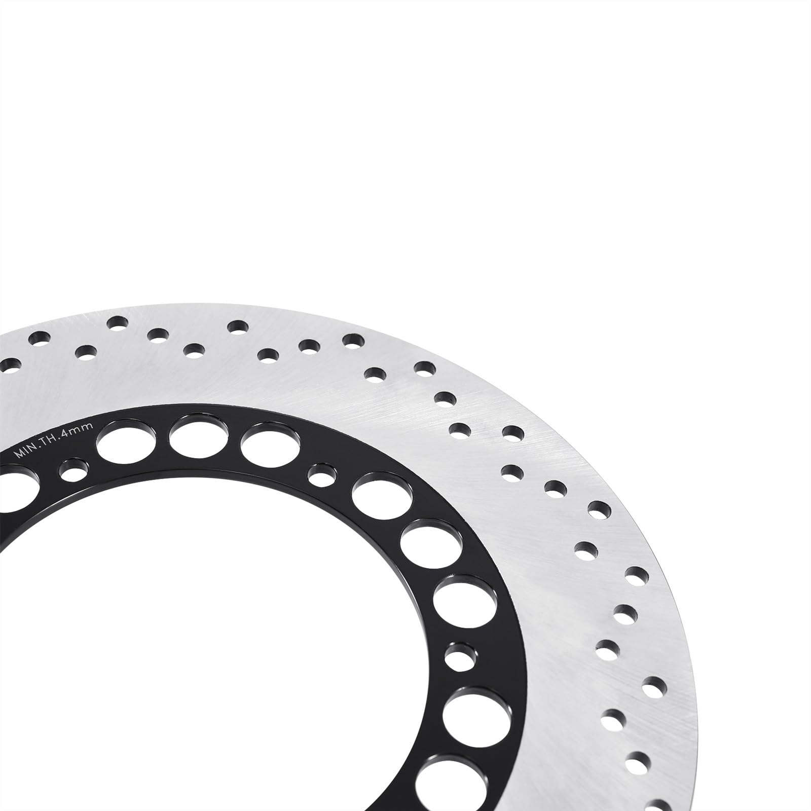 WOLWES Rotor De Disco De Freno Trasero De Freno De Disco De Motocicleta De 282MM Compatible con Yamaha XVS 400 XV 535 para Virago XVS 650 XVS 1100 XVZ 13 1300 Discos de Freno Moto