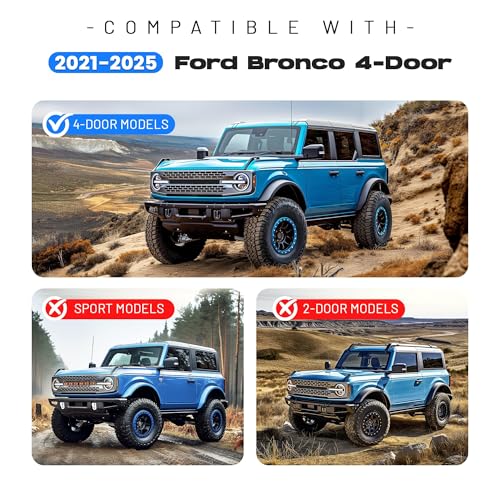 Estribos Laterales para Ford Bronco 2021-2025 miniatura 2