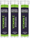 Higher Nature Fizzy C Effervescent Vitamins 20 tablet X 3 (Pack of 3)