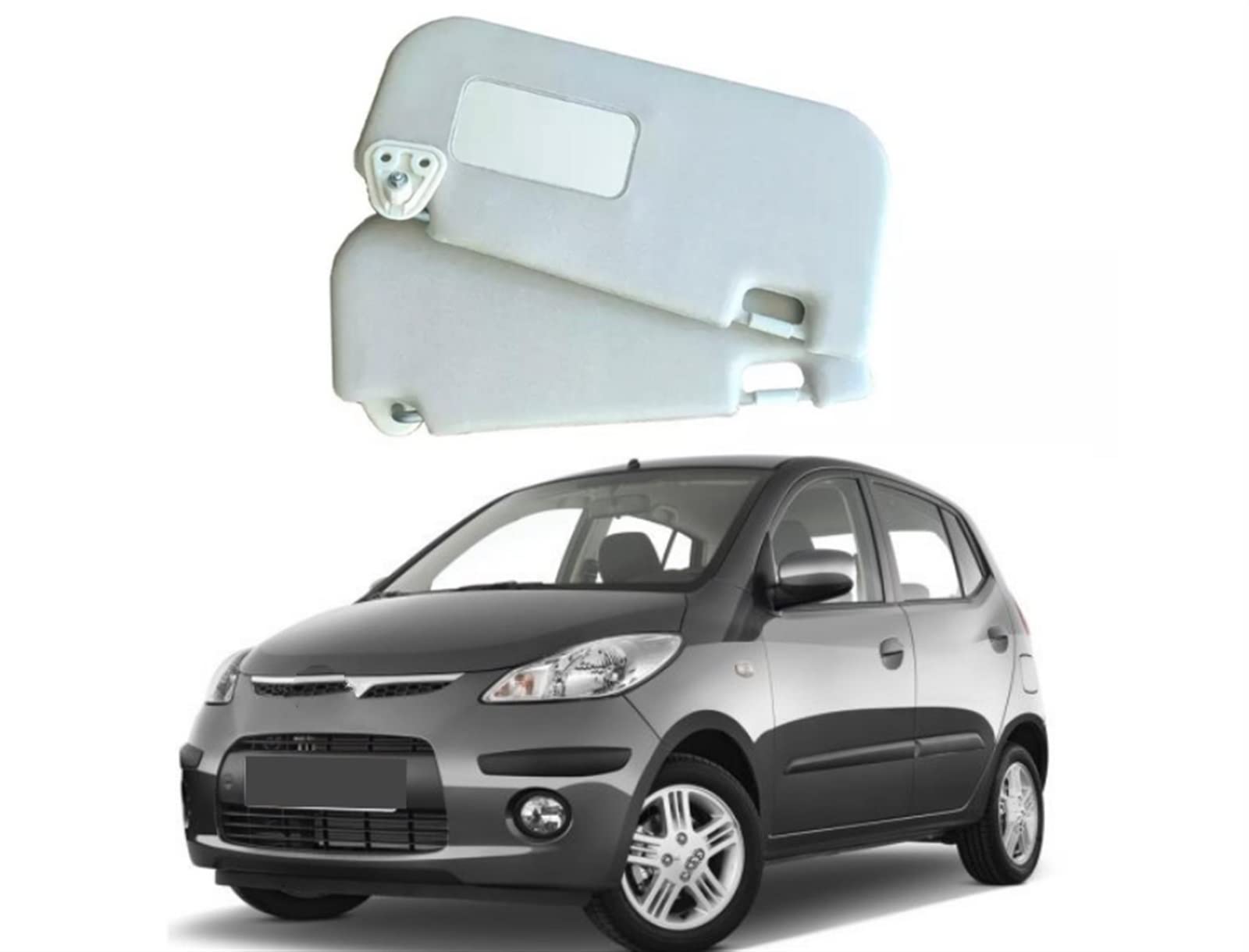 YHBIBI Seitenspiegel Regenschutz Für Hyundai I10 2013-2017 - 2-teilig Carbon Optik