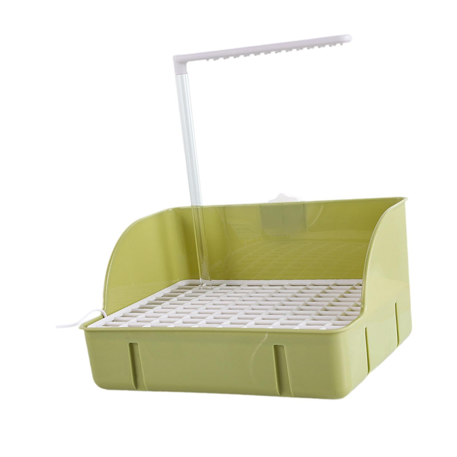 Système de Bain Automatique pour Oiseaux, Distributeur d'eau pour Perroquets, Accessoires de Piscine pour Conures, Vert