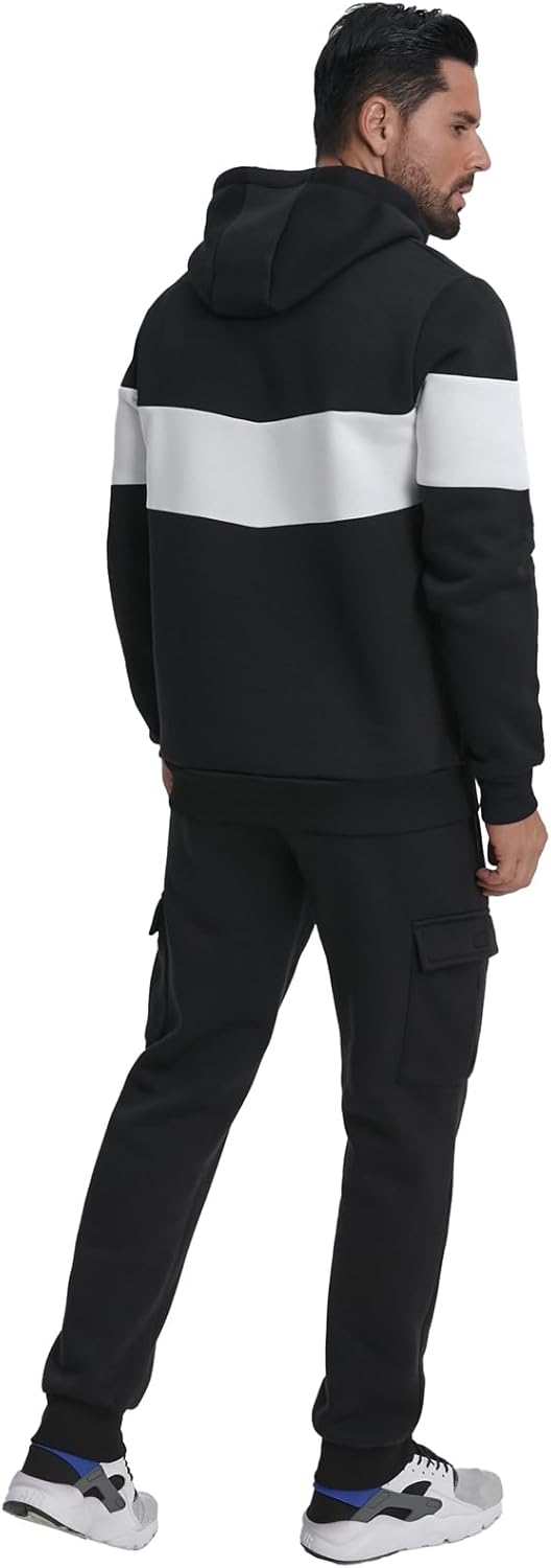 Sweatsuits for Men Tracksuits 2 Pieces Sets Hoodies Casual Sweat Suits Jogging Running Sportsuits Outfits - Image 2