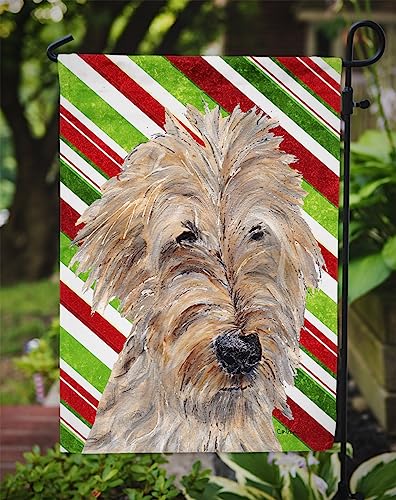 Drapeau Goldendoodle Candy Cane de Noël SC9619GF petite taille multicolore - 4
