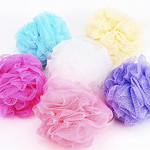 SUNBIRD :- 3Pcs Soft Bathroom Supplies Wash Body Cleaning Equipment Back Scrubber Bath Mesh Sponge Shower Brush Bath Ball 3