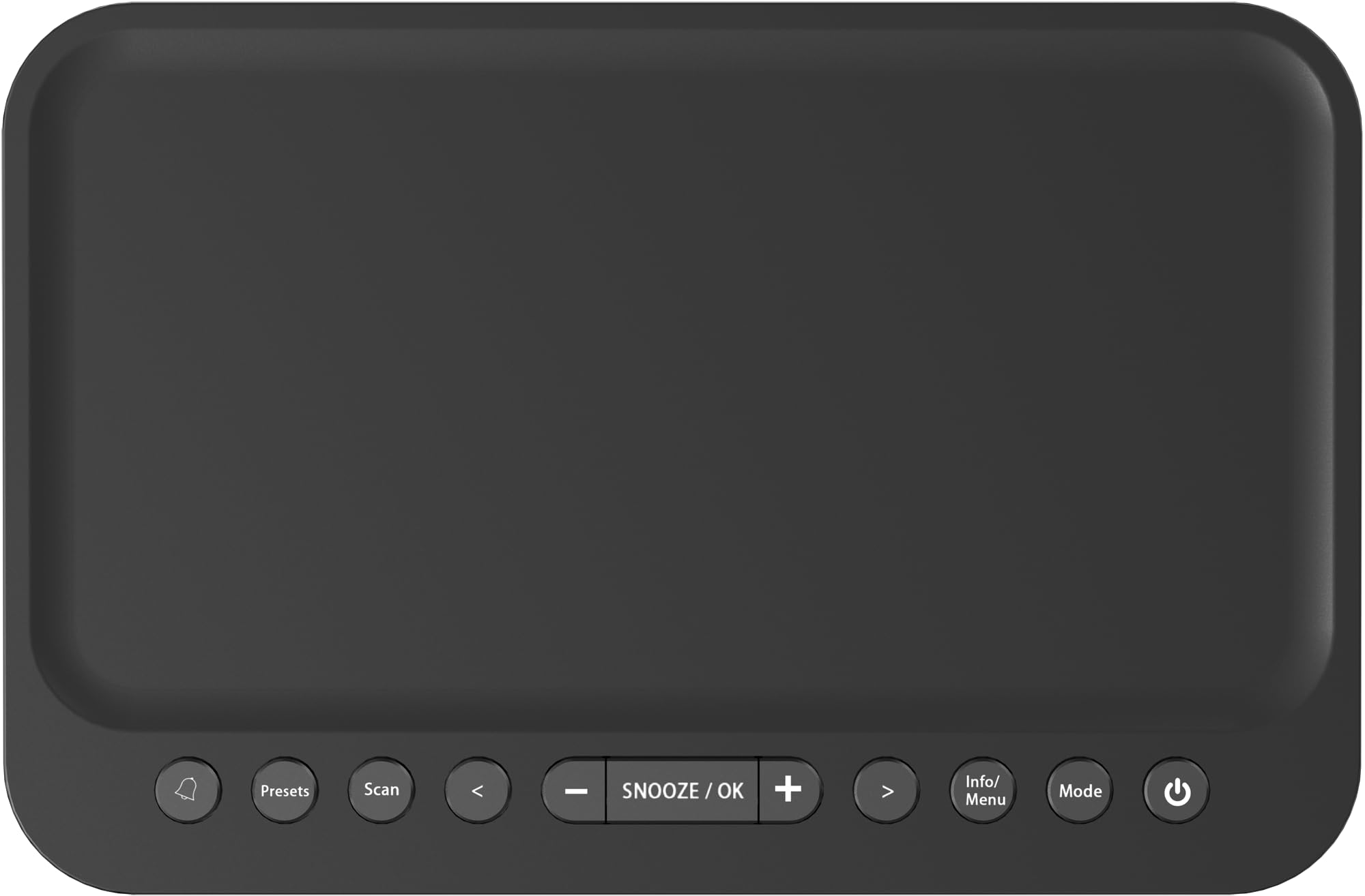 Kenwood CR-ST40DAB-B - Radiosveglia stereo con 3 sveglie, DAB+, FM, Bluetooth, USB, funzione di ricarica, grande display, dimmerabile a 5 livelli, 6 Watt RMS, memoria stazione, nero